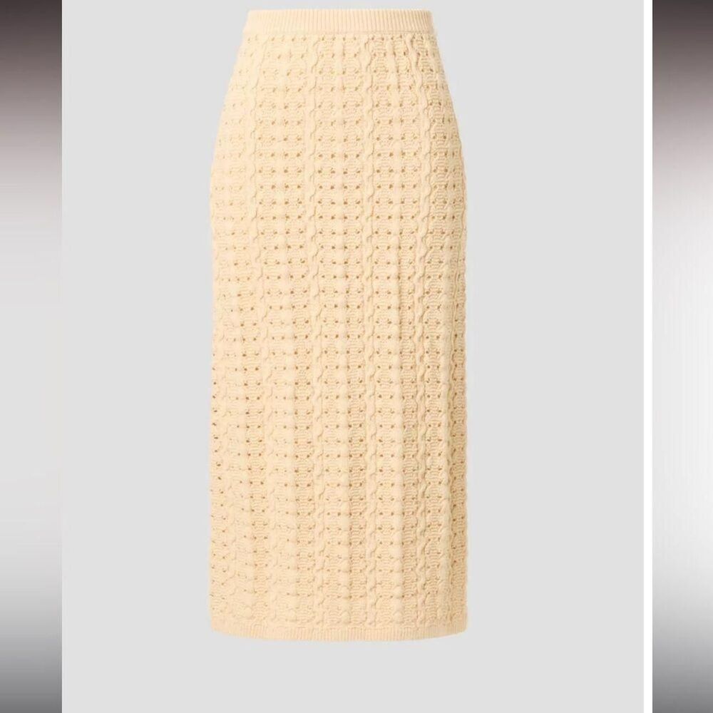 Jason Wu Collective Crochet Knit Skirt